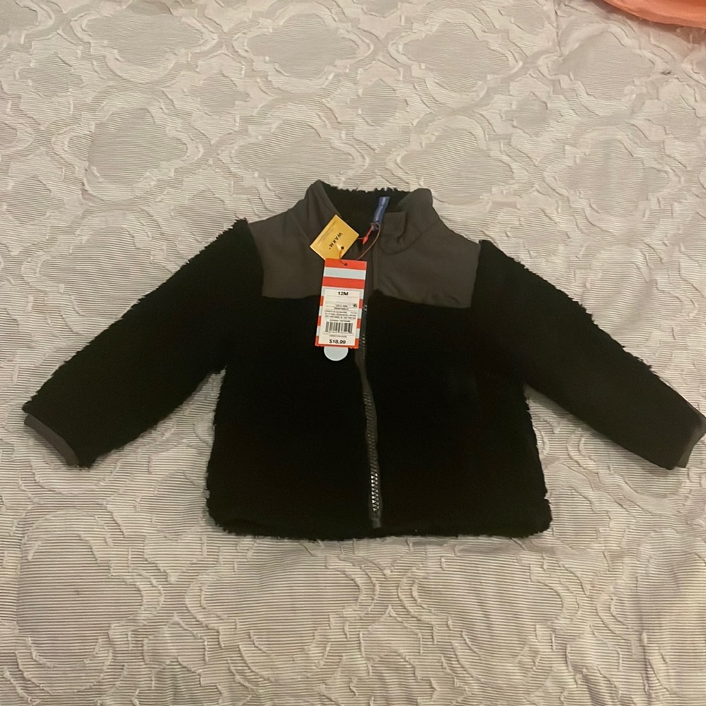 NWT Cat n Jack fleece jacket